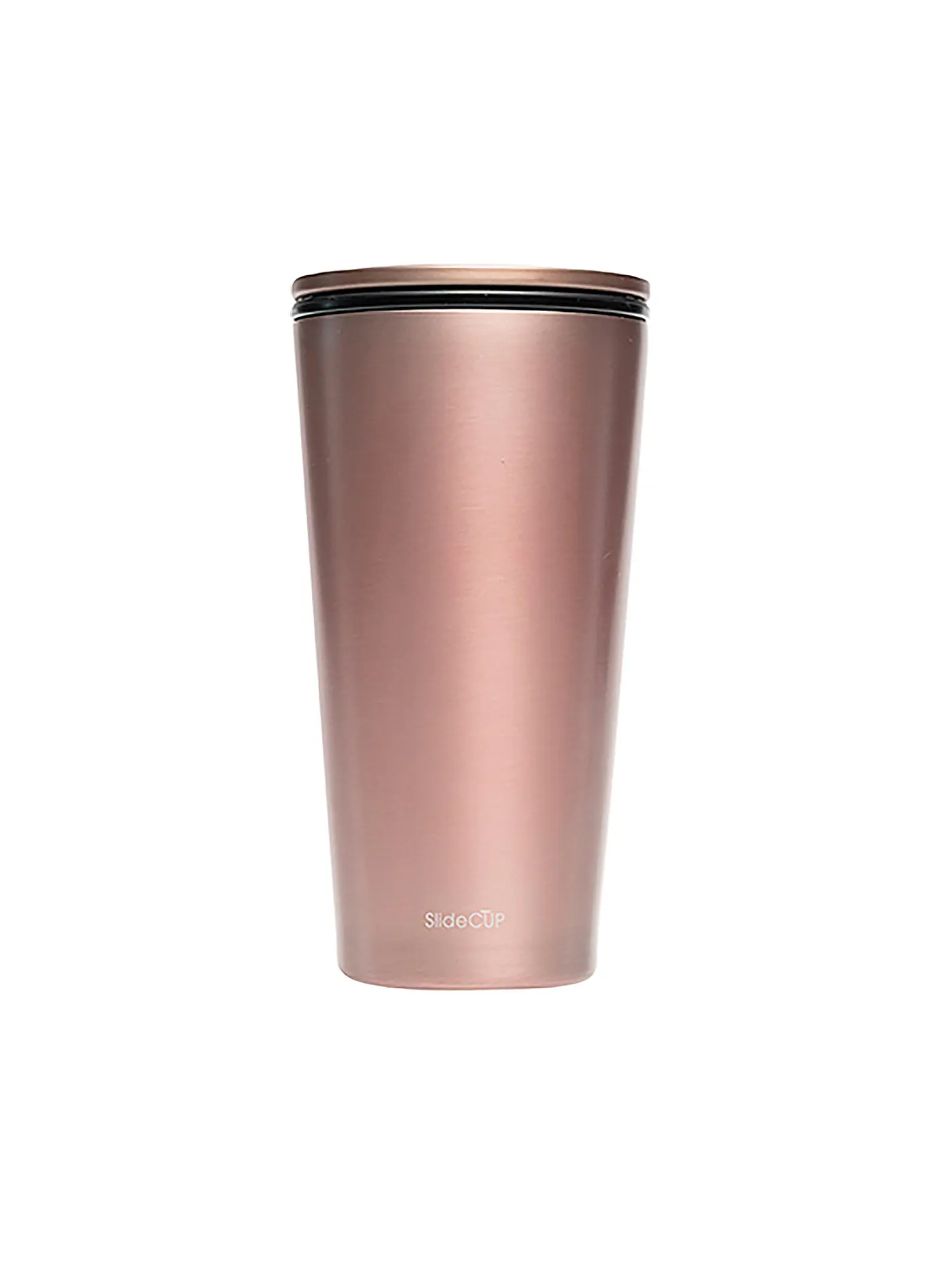CHIC.MIC | Becher Stainless Steel SlideCup 420ml Anthazit | kupfer